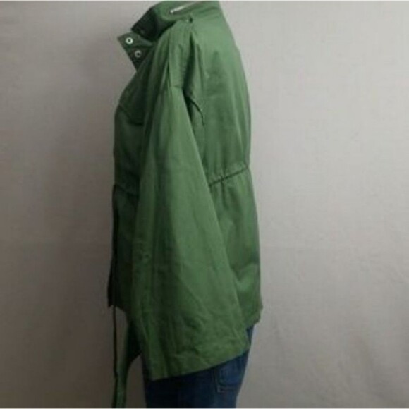 NWT Esther Army Green Anorak Jacket Medium - Picture 10 of 13